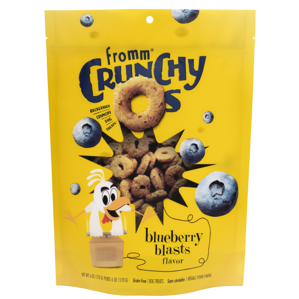 FROMM CRUNCHY O'S BLUEBERRY BLAST 6 OZ.