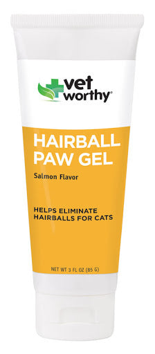 VET WORTHY HAIRBALL PAW GEL 3OZ.