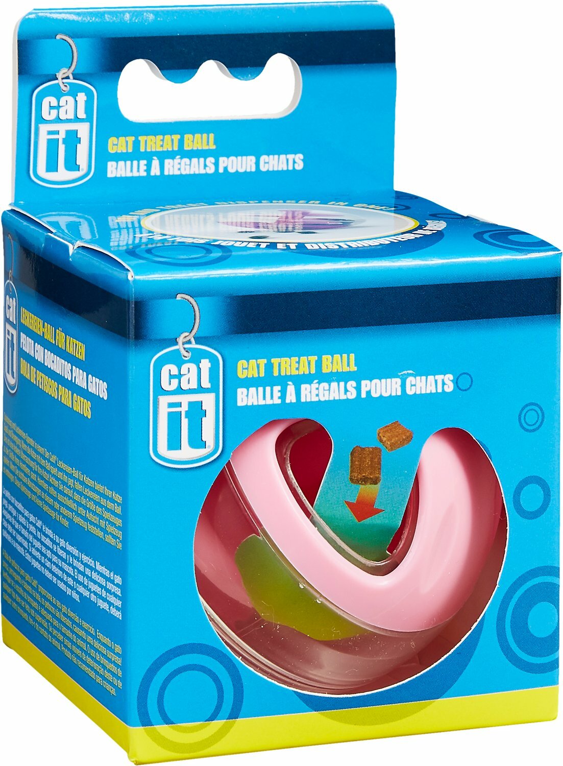 CATIT TREAT BALL - PINK.