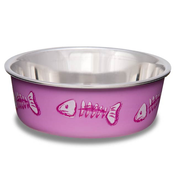 BELLA BOWL SKELETON DESIGN PINK XS.