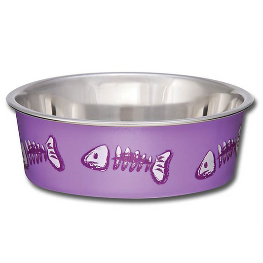 BELLA BOWL SKELETON DESIGN LILAC XS.