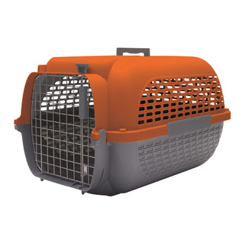 DOGIT VOYAGEUR CARRIER ORANGE/CHARCOAL - MED (22X14.8X12)