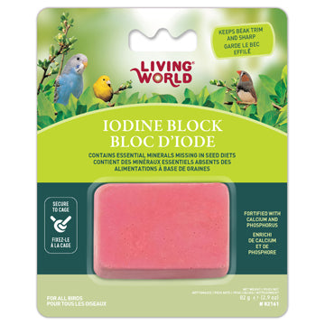 LIVING WORLD IODINE BLOCK LG.