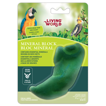 LIVING WORLD BIRD MINERAL BLOCK PEPPER.