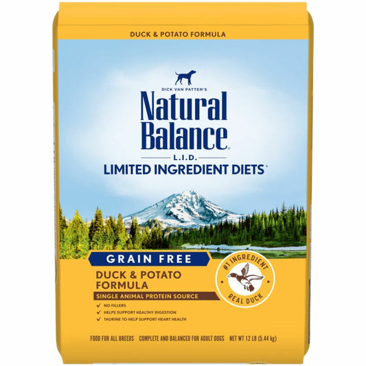 NATURAL BALANCE DOG LID GF DUCK & POTATO 5.44KG