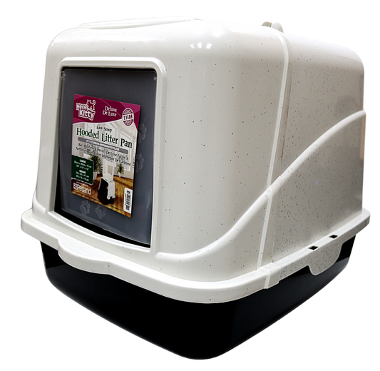 HERE KITTY DELUXE HOODED LITTER PAN