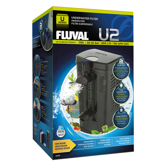 FLUVAL U2 UNDERWATER FILTER 30G