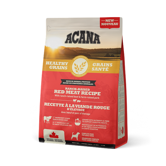 ACANA  GRAINS-RED MEAT RECEIPE 1.8KG