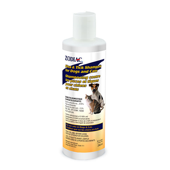 ZODIAC-« FLEA & TICK SHAMPOO FOR DOGS & CATS 240ML