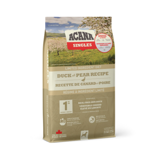 ACANA SINGLES DOG FREE RUN DUCK 2KG.