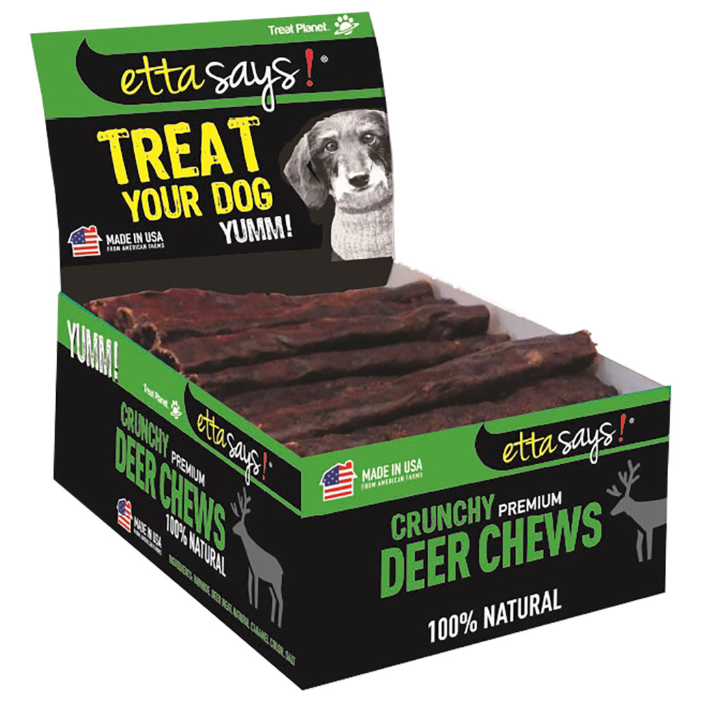 ETTA CRUNCHY DEER CHEWS 4IN.