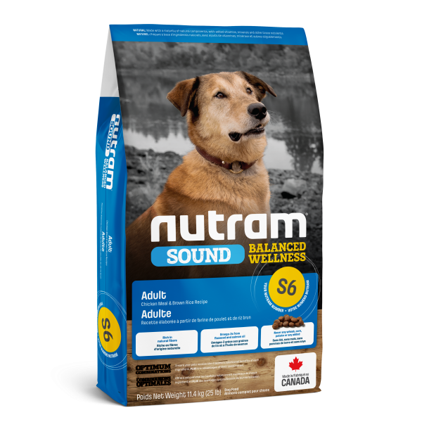 NUTRAM DOG S6 ADULT 11.4KG.