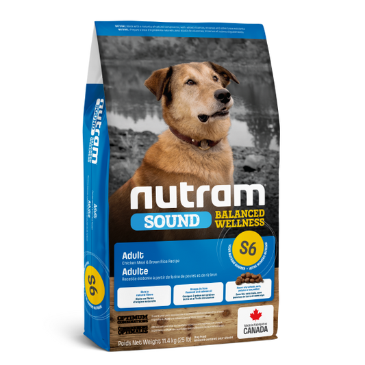 NUTRAM DOG S6 ADULT 11.4KG.