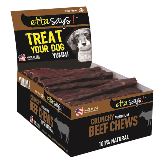 ETTA CRUNCHY BEEF CHEWS 4IN.