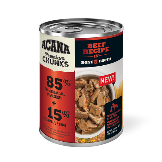 ACANA BEEF IN  BONE BROTH 363G