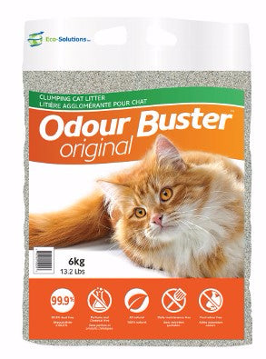 ODOUR BUSTER CLUMPING CAT LITTER 14KG