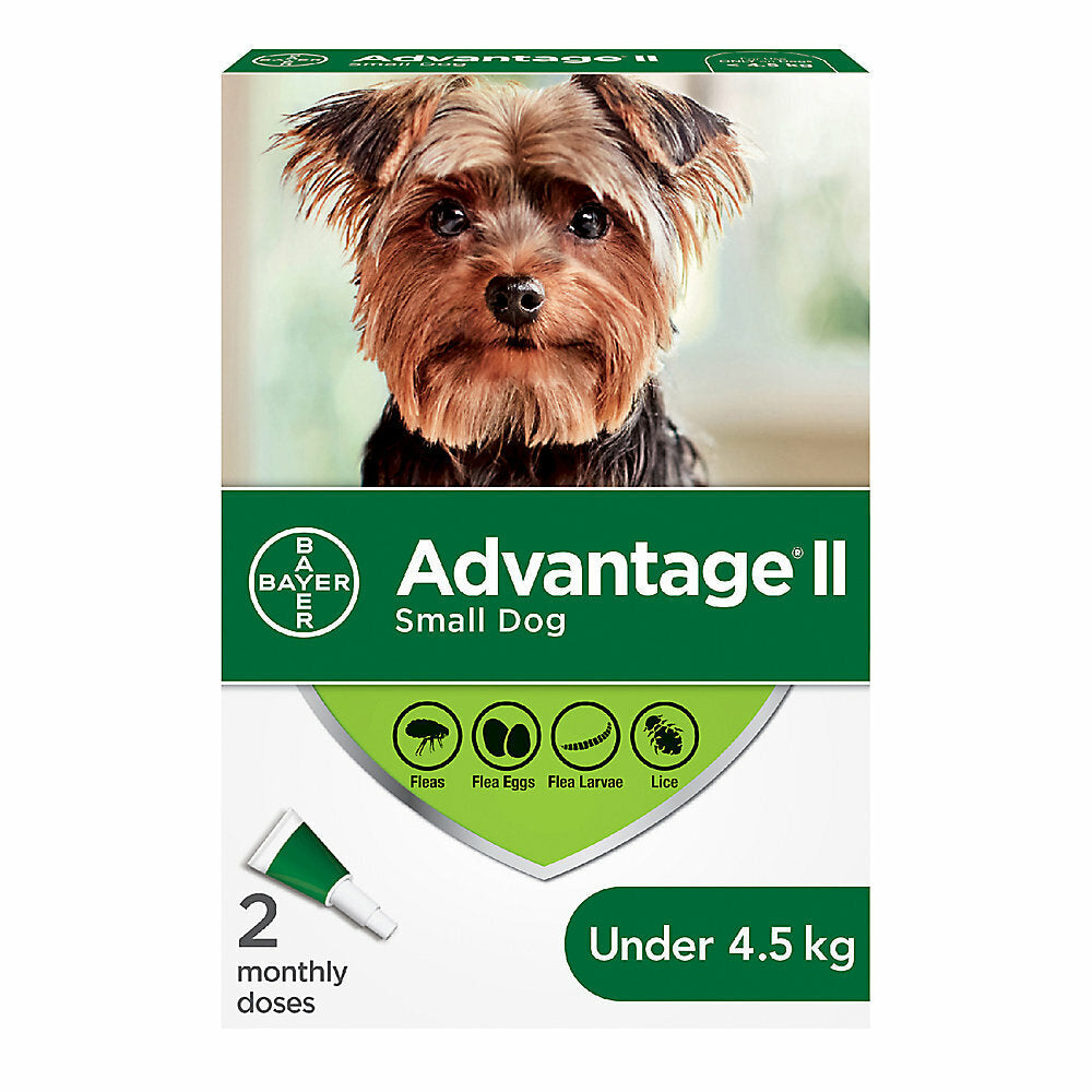 ADVANTAGE 2 F/SM DOG <4KG