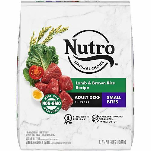 NUTRO DOG LAMB & RICE SM BREED 5.45KG.