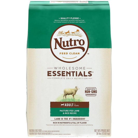 NUTRO DOG LAMB & RICE ADULT 2.27KG.