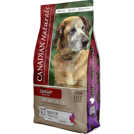 CANADIAN NATURALS DOG RED MEAT SENIOR 2.27KG