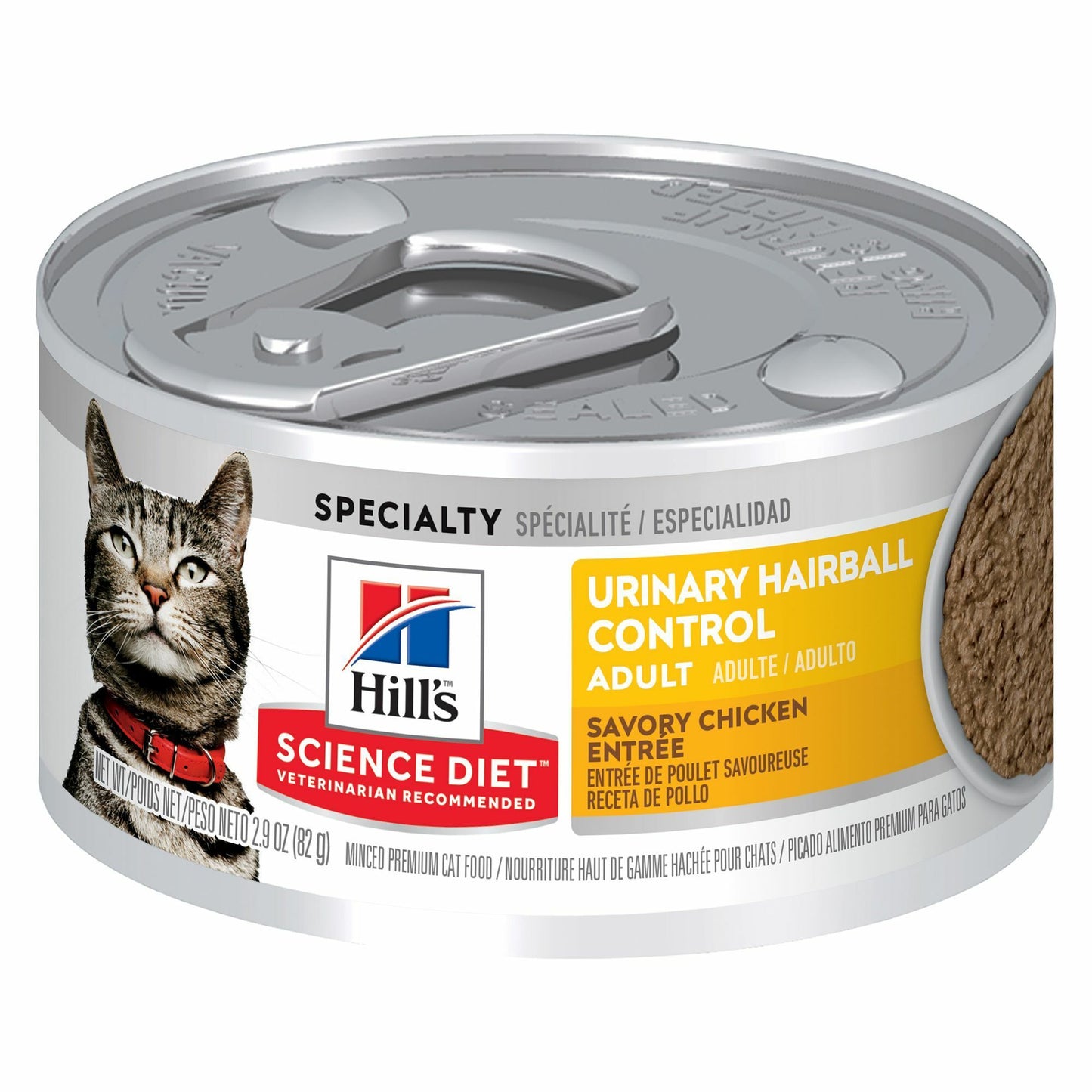 HILL'S SD CAT ADULT URINARY & HAIRBALL CTRL 2.9OZ