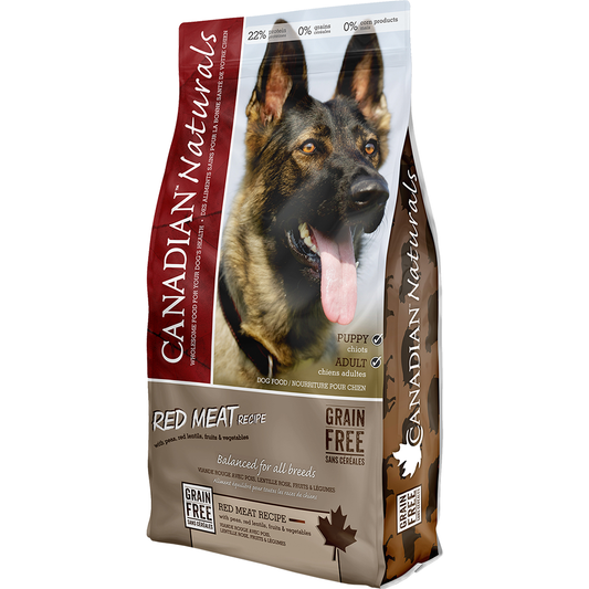 CANADIAN NATURALS DOG RED MEAT 11.3KG.