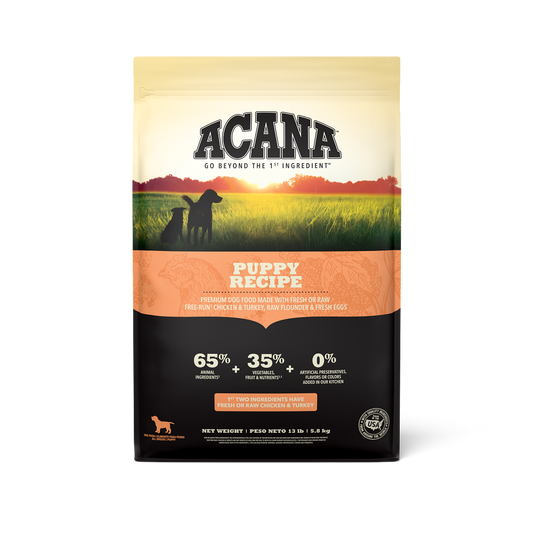 ACANA HERITAGE DOG PUPPY & JUNIOR 11.4KG.