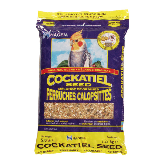 COCKATEIL STAPLE SEED 2.26KG.